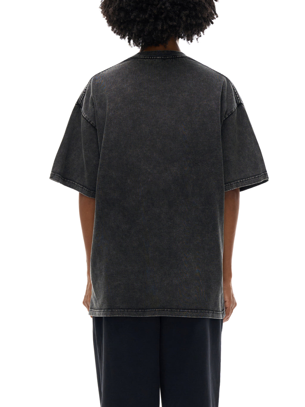 Jesus is the only way | English | Acid Washed Oversized Cotton Tee|