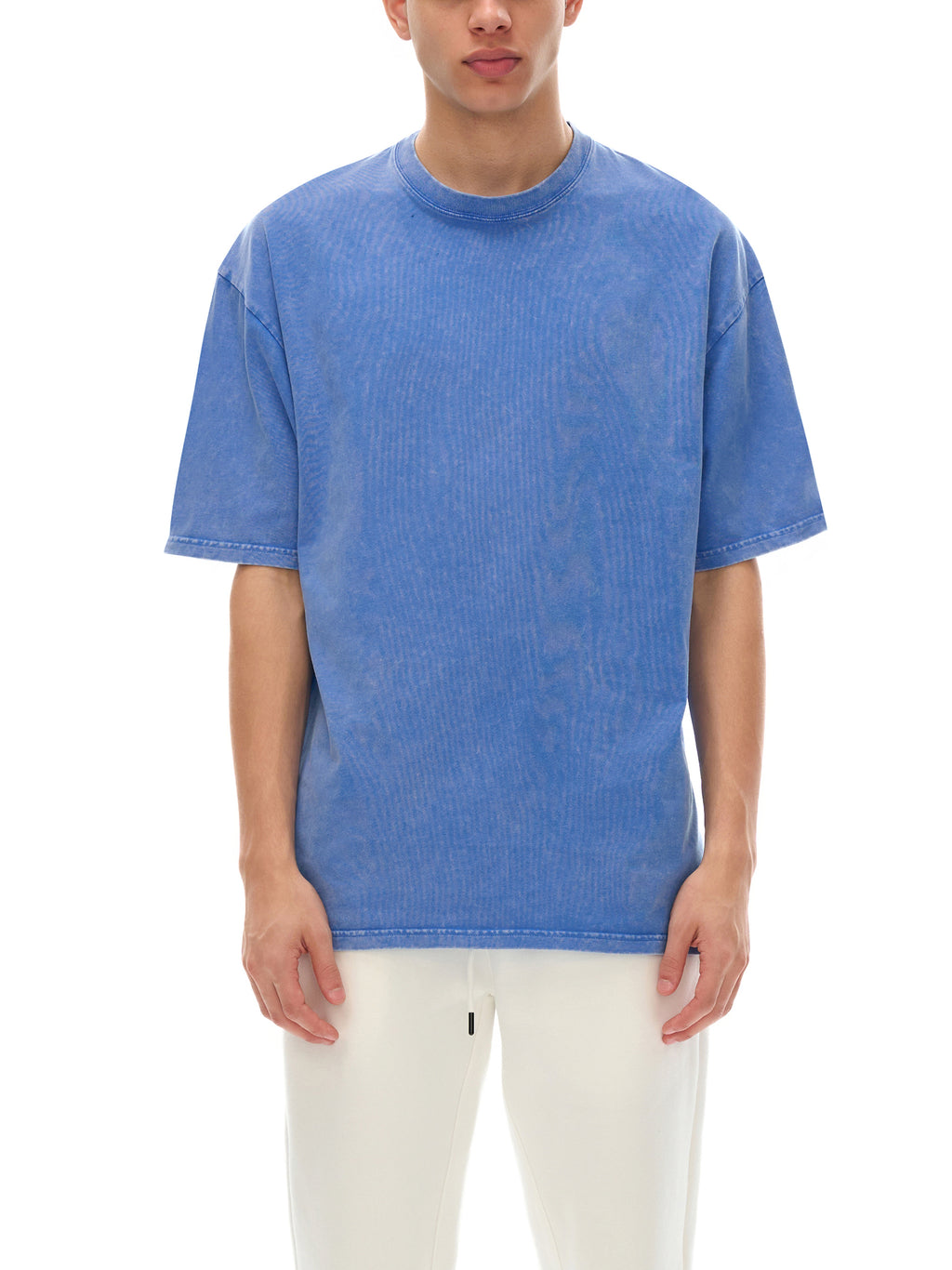 (FRENCH) Jesus is the only way - Snow Washed Oversized Cotton T-Shirt