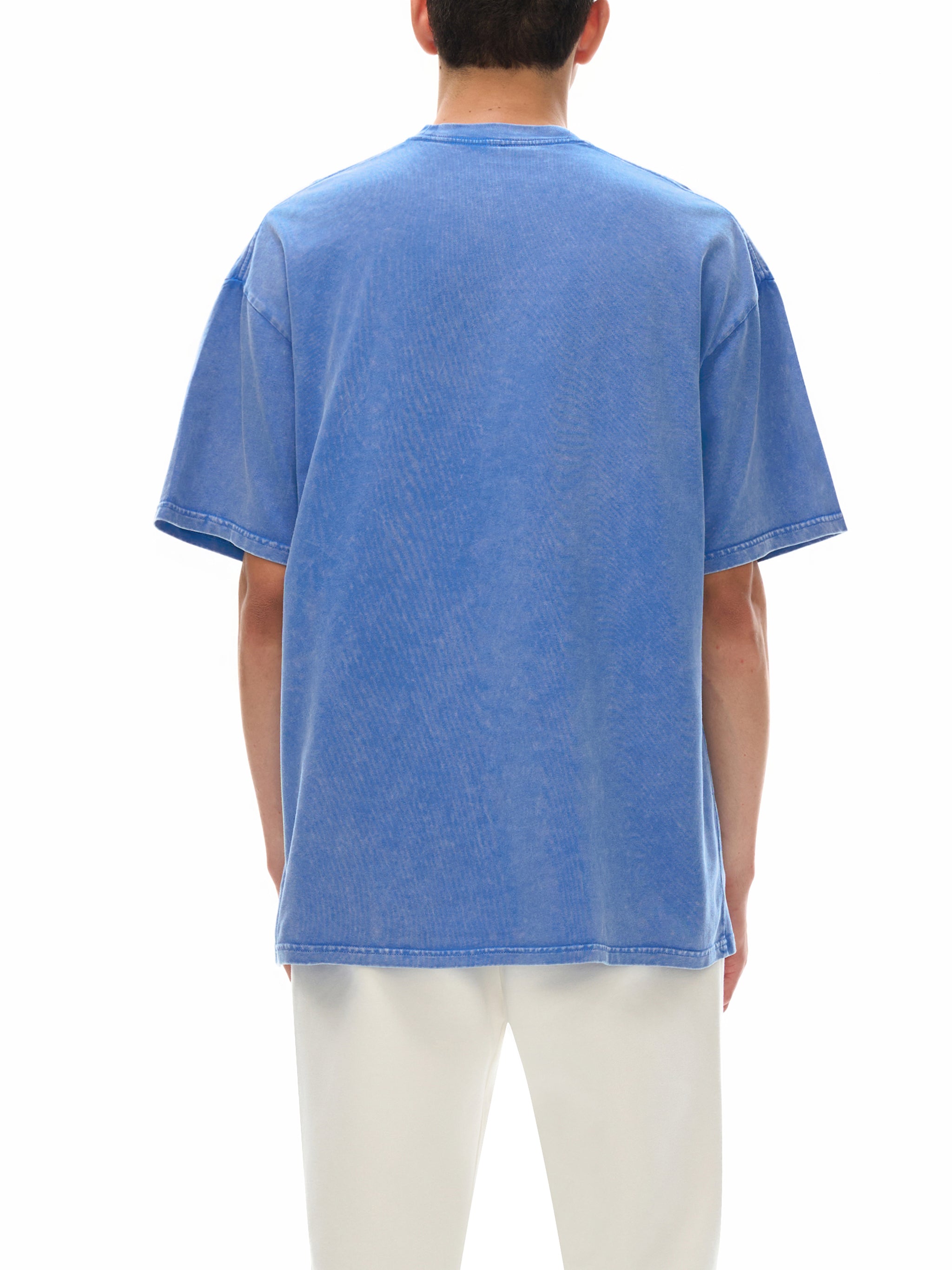 Jesus is the only way (Chinese) Snow Washed Oversized Cotton T-Shirt